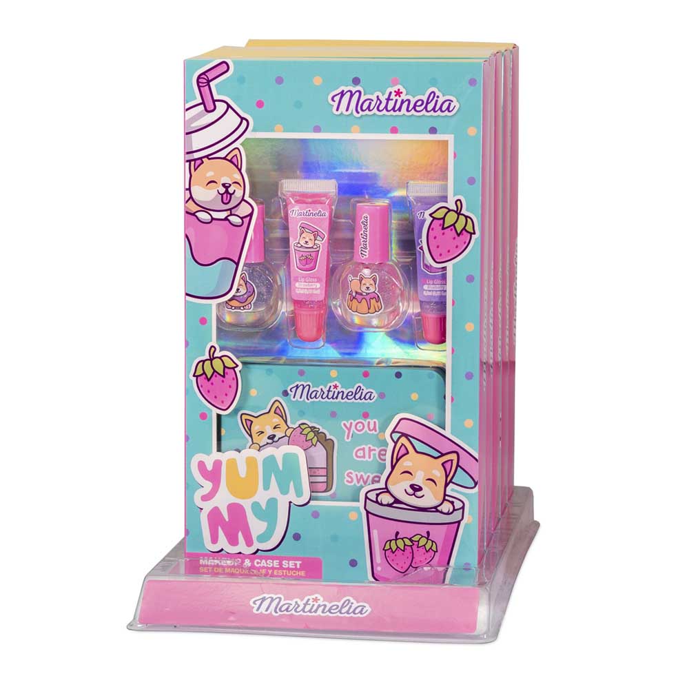 Набор 4 позиции и кейс MARTINELIA YUMMY (30593)