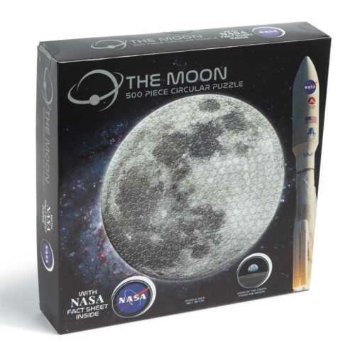 RMS-NASA Round Moon Puzzle (82-0022-B)