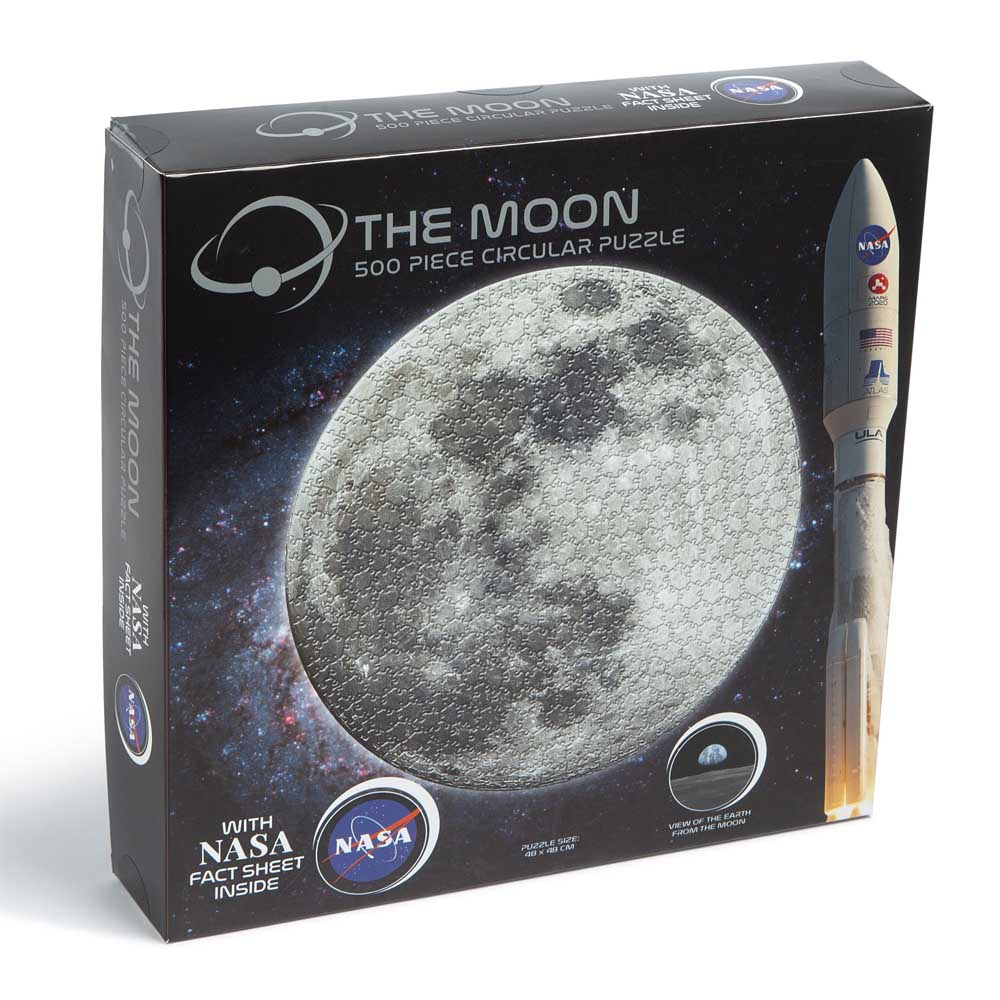 RMS-NASA Round Moon Puzzle (82-0022-B)