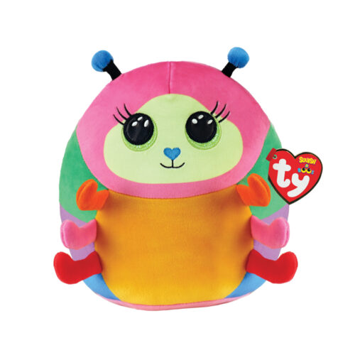 Подушка TY SQUISH-A-BOOS Жучок CATERPILLAR 20 см (39237)