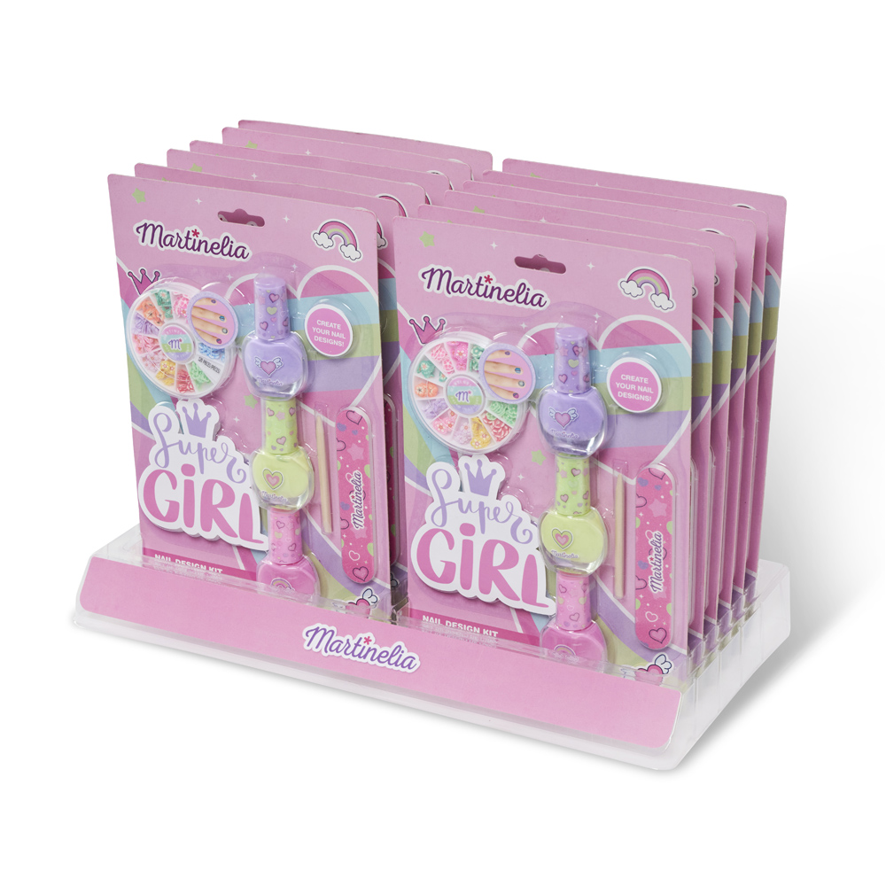 Набор для дизайна ногтей MARTINELIA Супер девушка (11957)