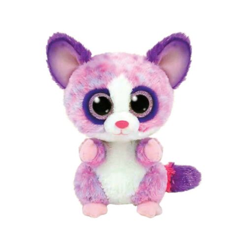 М’яка іграшка TY Beanie Boos Рожевий лемур BECCA 15 см (36395)