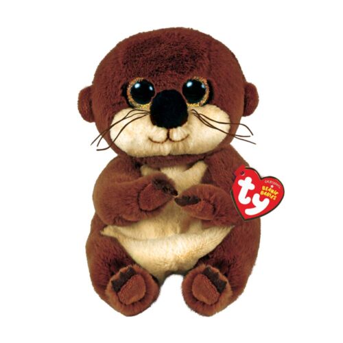 Soft toy TY BEANIE BELLIES MITCH Otter (40925)