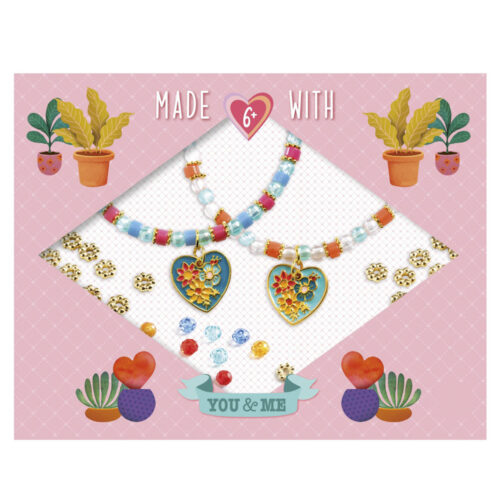 Set for making friendship bracelets DJECO Hearts (DJ00010)