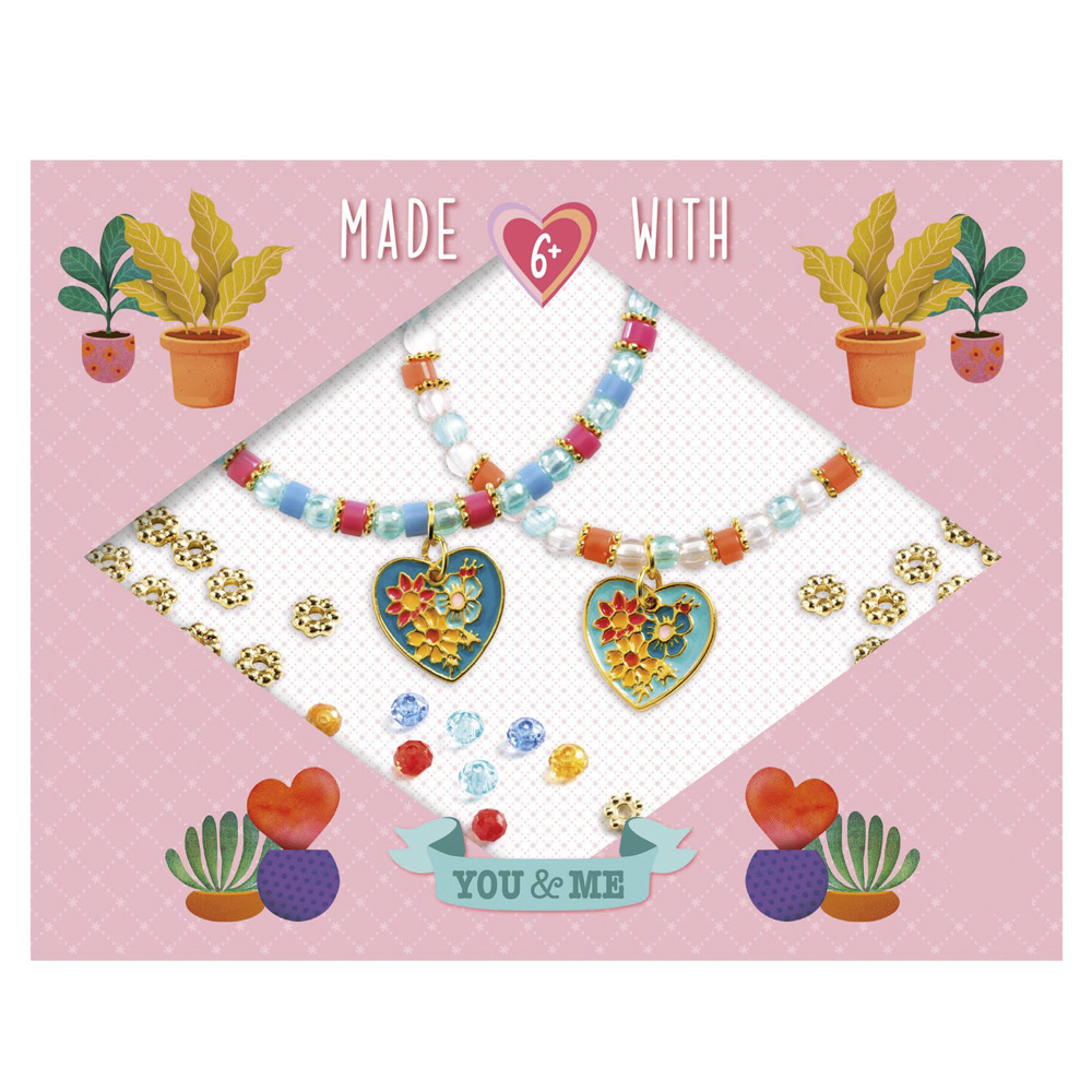 Set for making friendship bracelets DJECO Hearts (DJ00010)