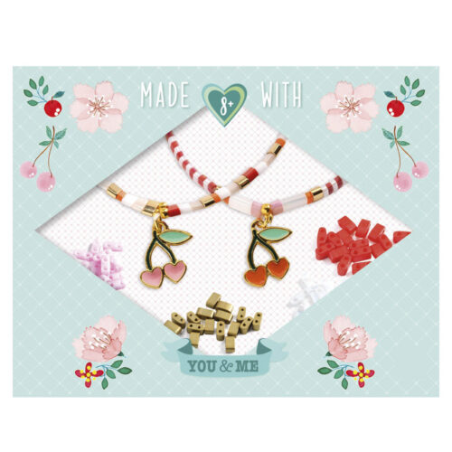 Набор для изготовления браслетов дружбы DJECO Вишни (DJ00017)