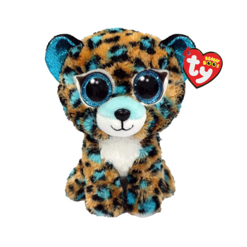 Soft toy TY Beanie Boos Leopard COBALT 15 cm (36691)