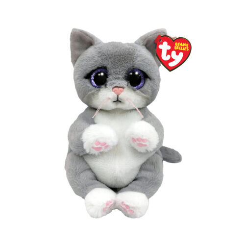 М’яка іграшка TY BEANIE BELLIES Сіре кошеня MORGAN (41055)
