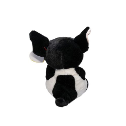 М’яка іграшка TY BEANIE BELLIES Чорно-білий песик TINK (41054)