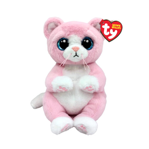 Soft toy TY BEANIE BELLIES Pink kitten LILLIBELLE (41283)