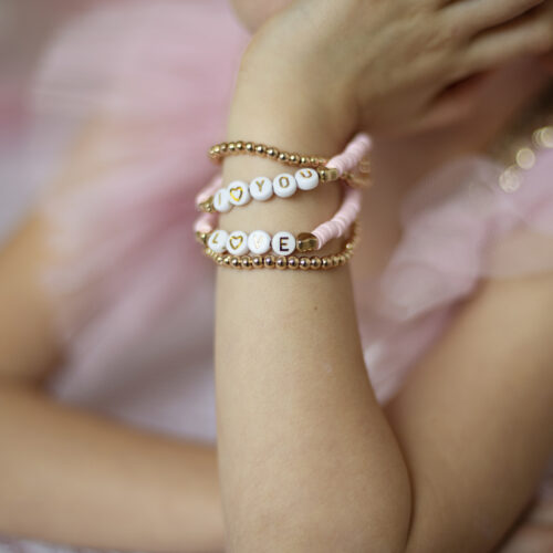 Набор браслетов Great Pretenders Pink Love 4 шт (84110)