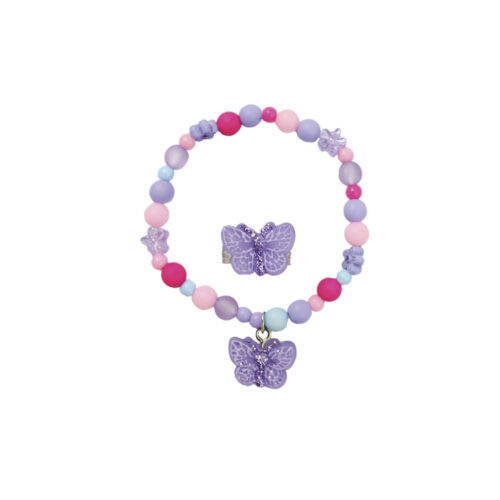 Set bracelet + ring Great Pretenders Butterfly BL &#038; RG Set (84004)