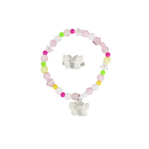Set bracelet + ring Great Pretenders Butterfly BL &#038; RG Set (84004)