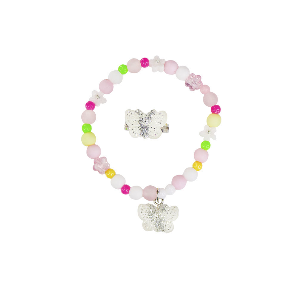 Set bracelet + ring Great Pretenders Butterfly BL &#038; RG Set (84004)