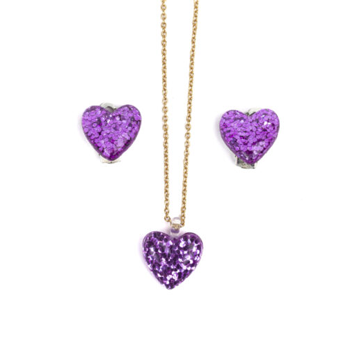 Ожерелье Great Pretenders Glitter Heart (90418)