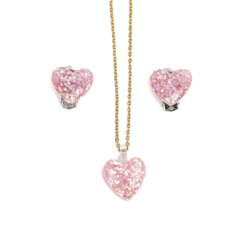 Ожерелье Great Pretenders Glitter Heart (90418)