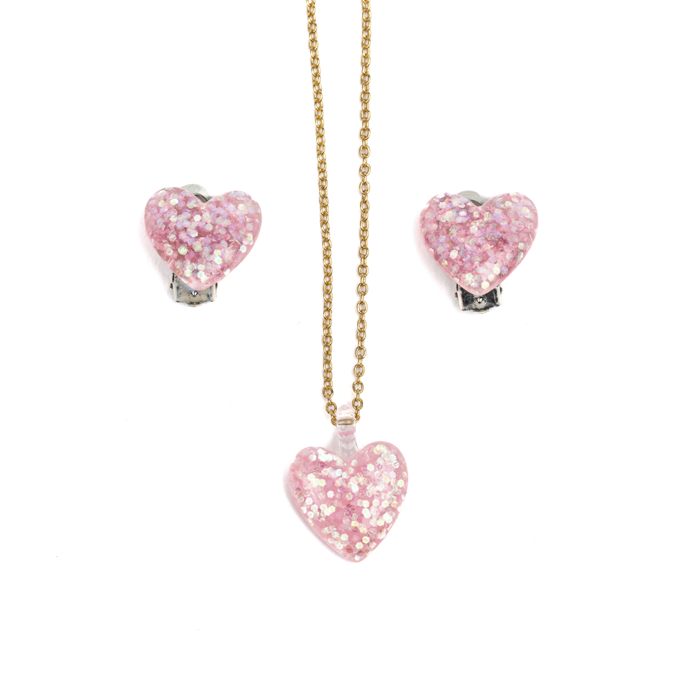 Ожерелье Great Pretenders Glitter Heart (90418)