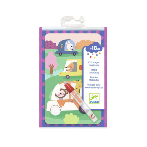 Художественный комплект для рисования водой DJECO В море, в небе, на земле (DJ09074)