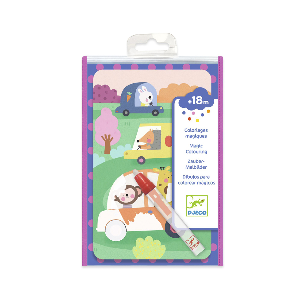 Художественный комплект для рисования водой DJECO В море, в небе, на земле (DJ09074)