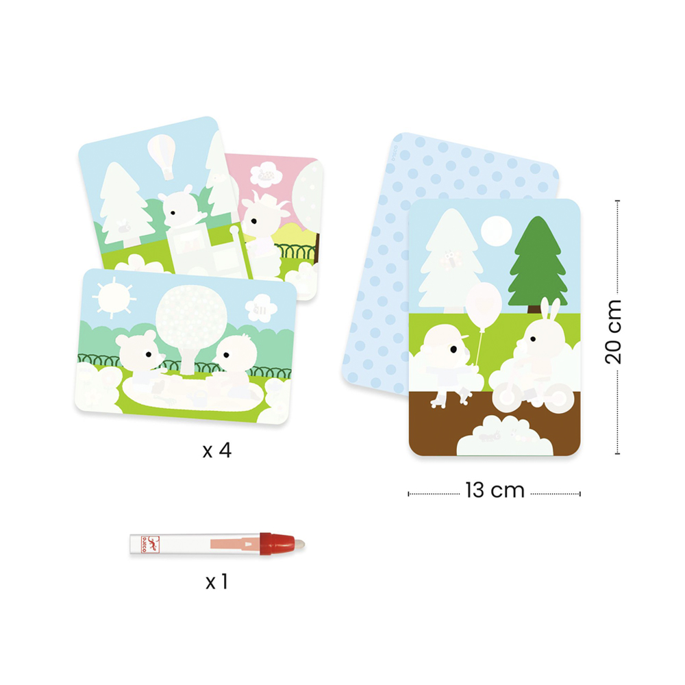 Художественный комплект для рисования водой DJECO В парке (DJ09075)