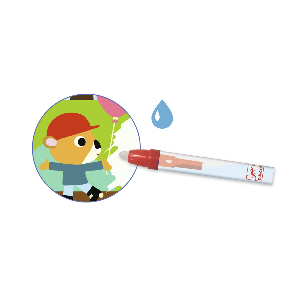 Художественный комплект для рисования водой DJECO В парке (DJ09075)