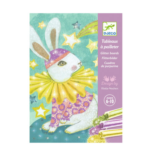 Художественный комплект рисования цветным песком DJECO Волшебный карнавал (DJ09524)