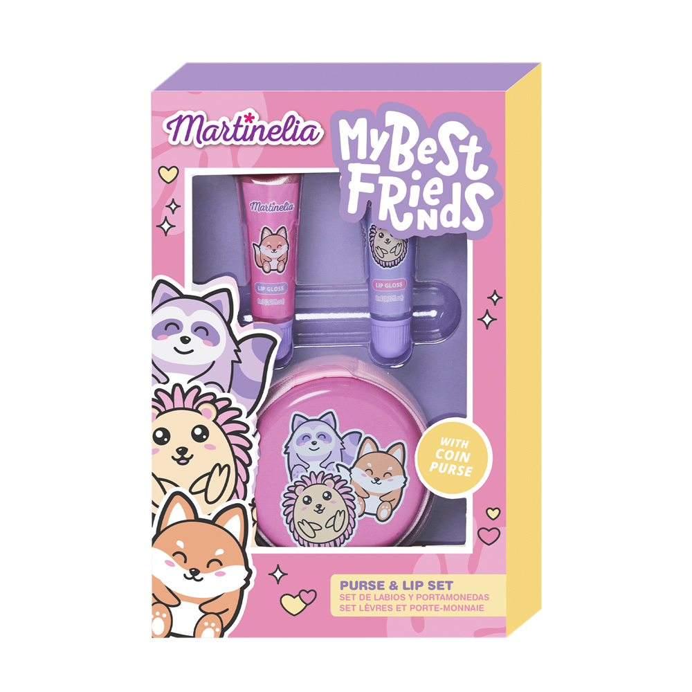 Набір блисків для губ і гаманець MARTINELIA MY BEST FRIENDS (11946)