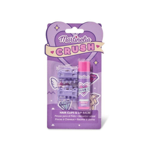 Заколки та бальзам для губ MARTINELIA Асорті (11101)
