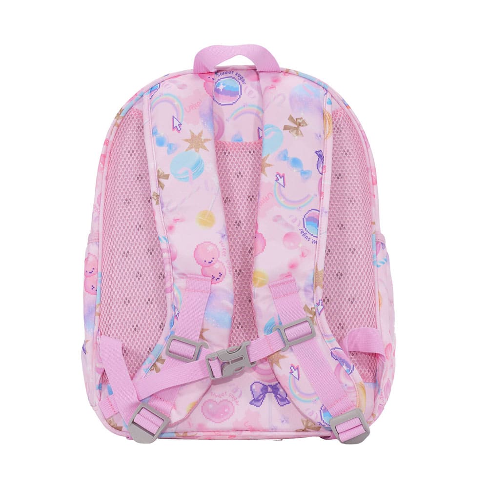 Backpack Upixel Futuristic Kids School Bag Pink (U21-001-F)