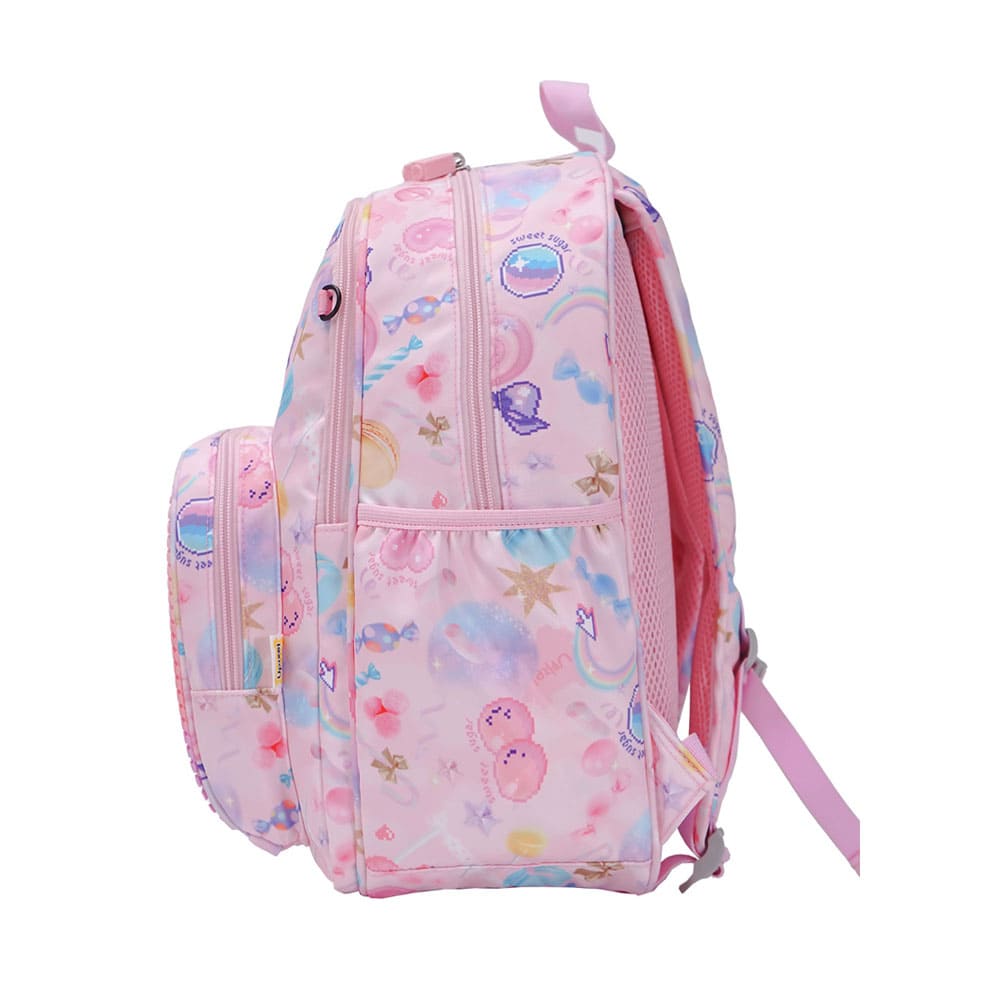 Backpack Upixel Futuristic Kids School Bag Pink (U21-001-F)