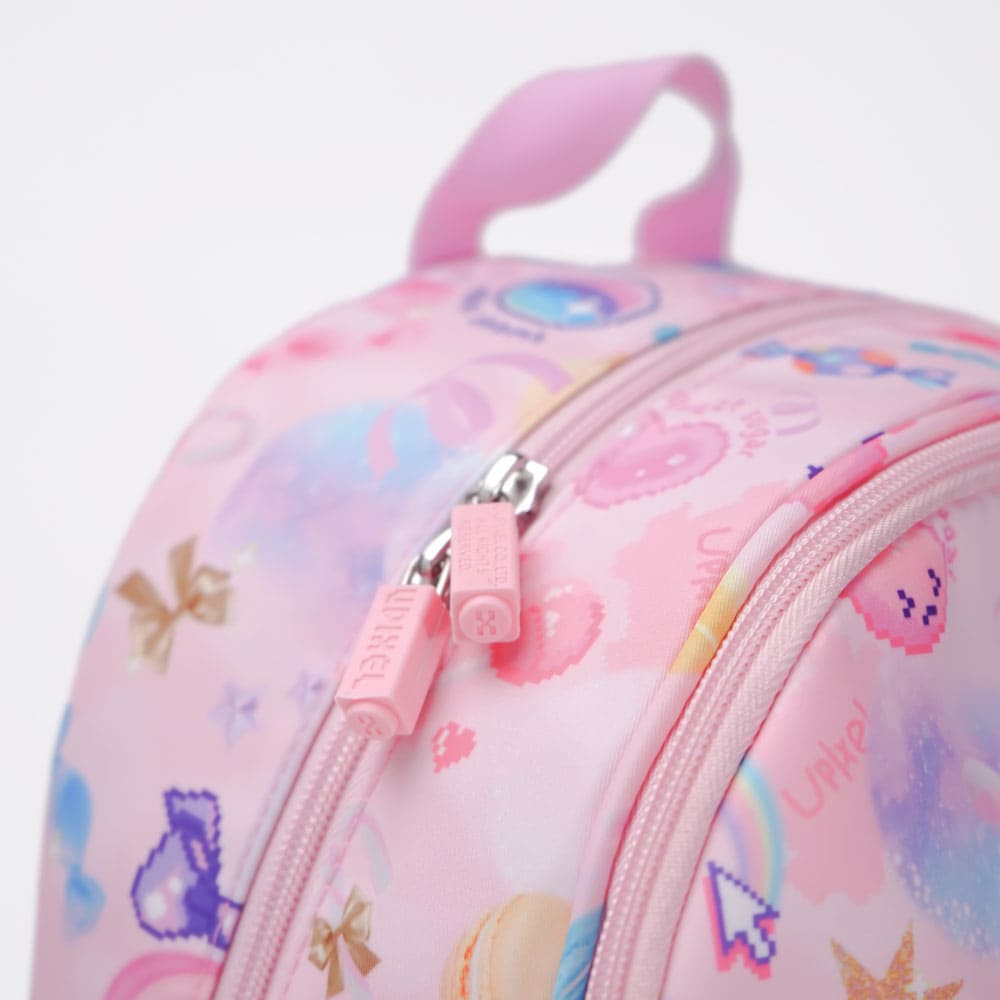 Backpack Upixel Futuristic Kids School Bag Pink (U21-001-F)