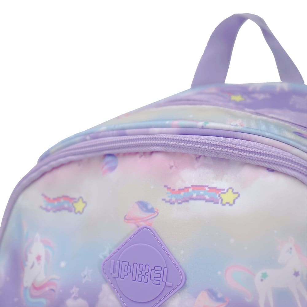 Backpack Upixel Futuristic Kids School Bag Purple (U21-001-E)