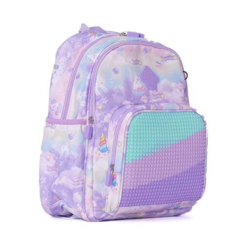 Backpack Upixel Futuristic Kids School Bag Purple (U21-001-E)