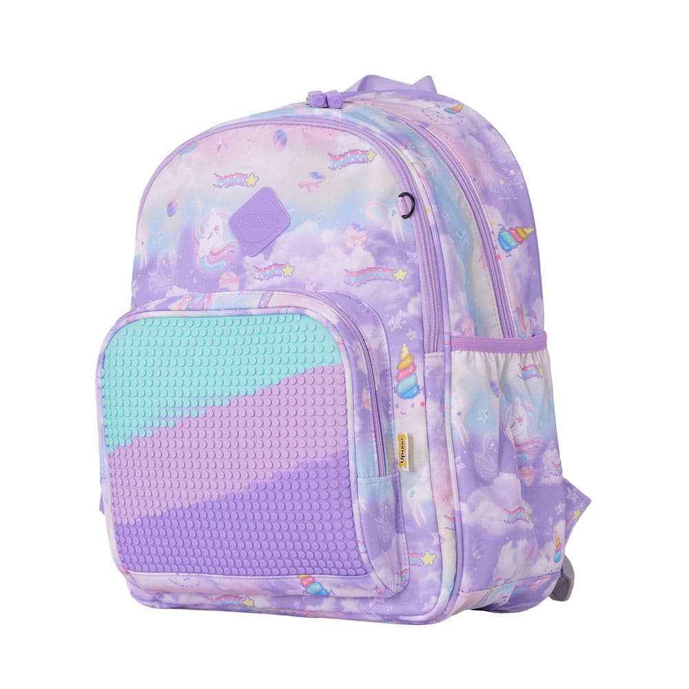 Backpack Upixel Futuristic Kids School Bag Purple (U21-001-E)