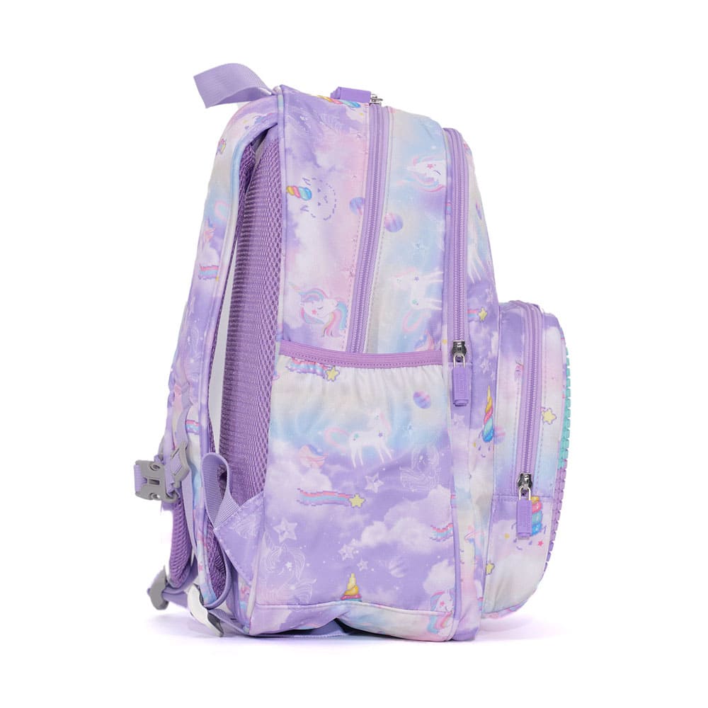 Backpack Upixel Futuristic Kids School Bag Purple (U21-001-E)