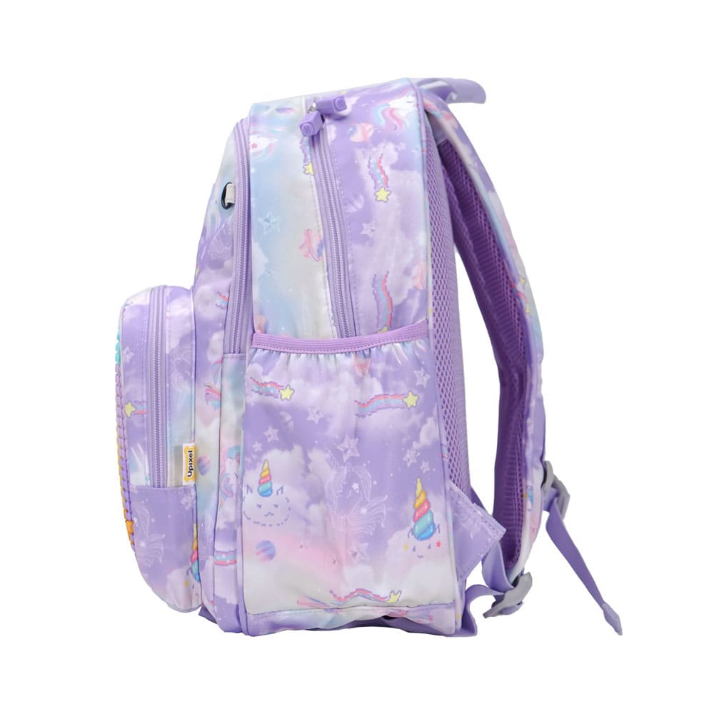 Backpack Upixel Futuristic Kids School Bag Purple (U21-001-E)