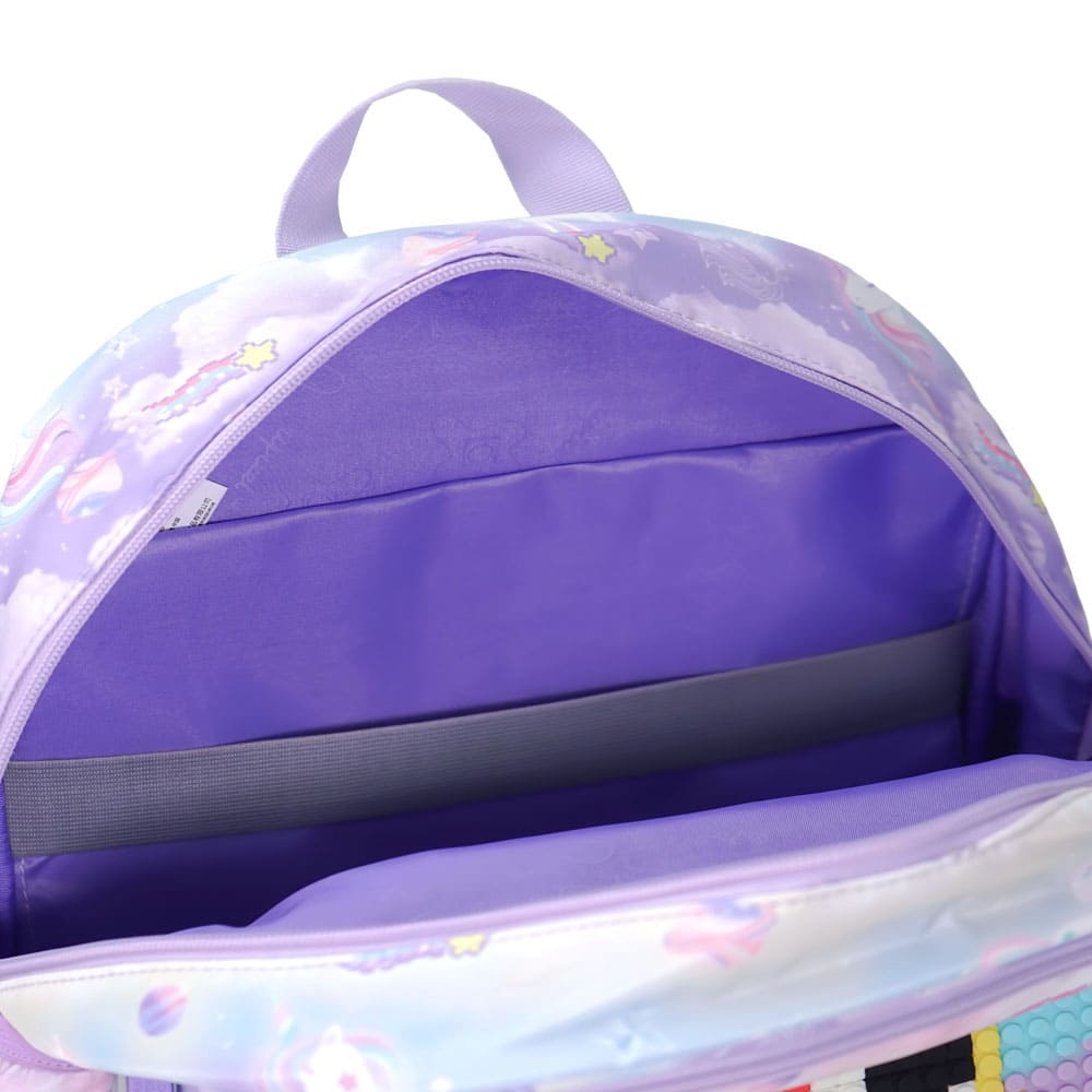 Backpack Upixel Futuristic Kids School Bag Purple (U21-001-E)