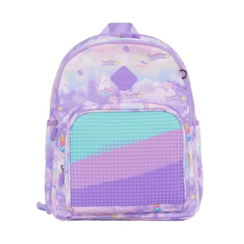 Backpack Upixel Futuristic Kids School Bag Purple (U21-001-E)
