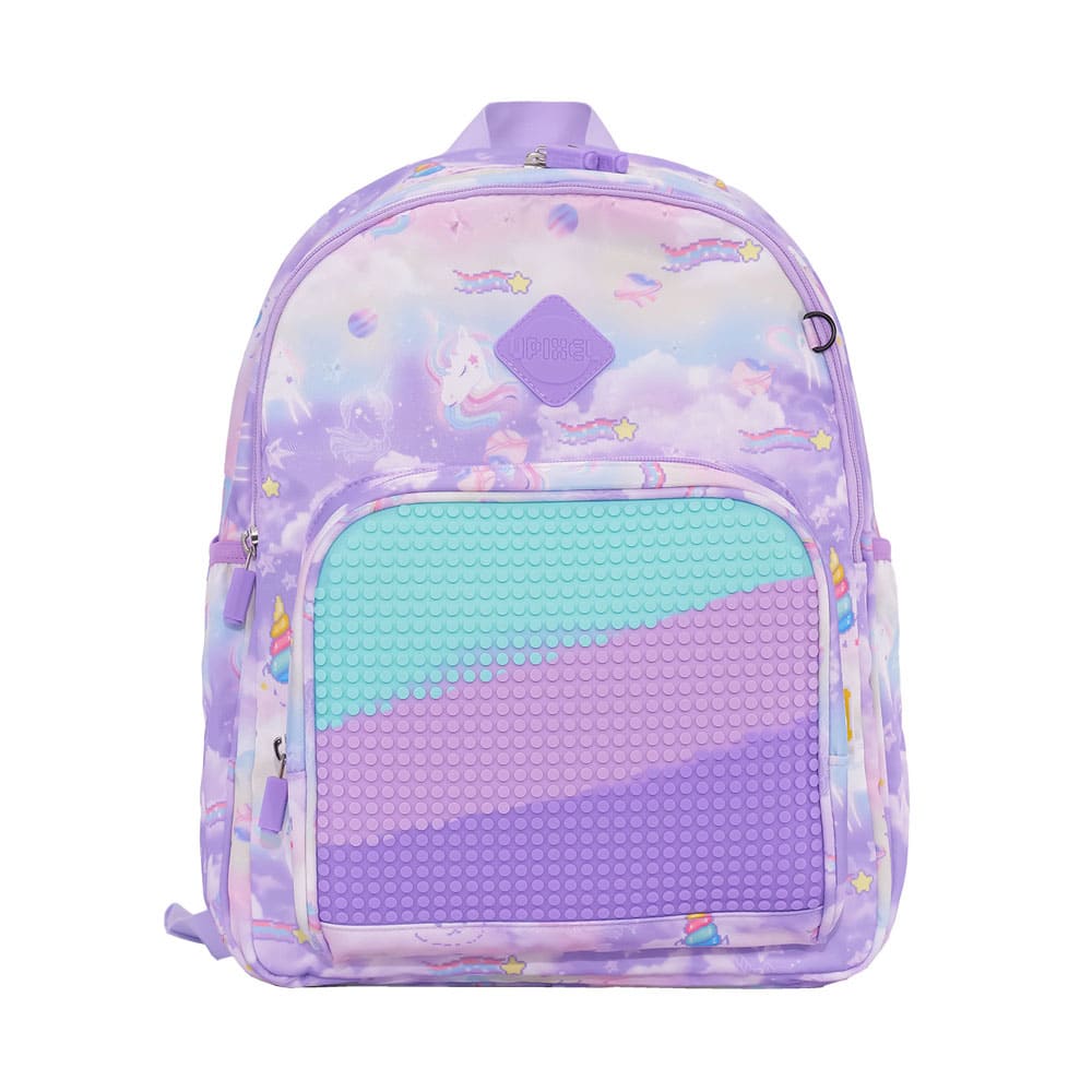 Backpack Upixel Futuristic Kids School Bag Purple (U21-001-E)
