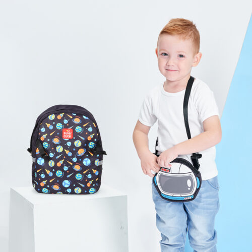 Backpack 2 in 1 Supercute Cosmonaut (SF126)