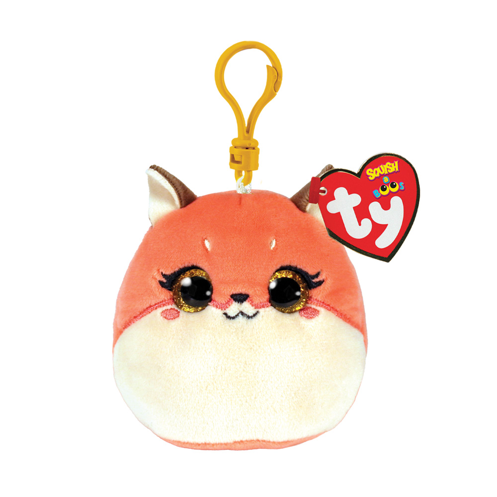Мягкая игрушка TY SQUISH-A-BOOS Лисичка ROXIE 12 см (39560)