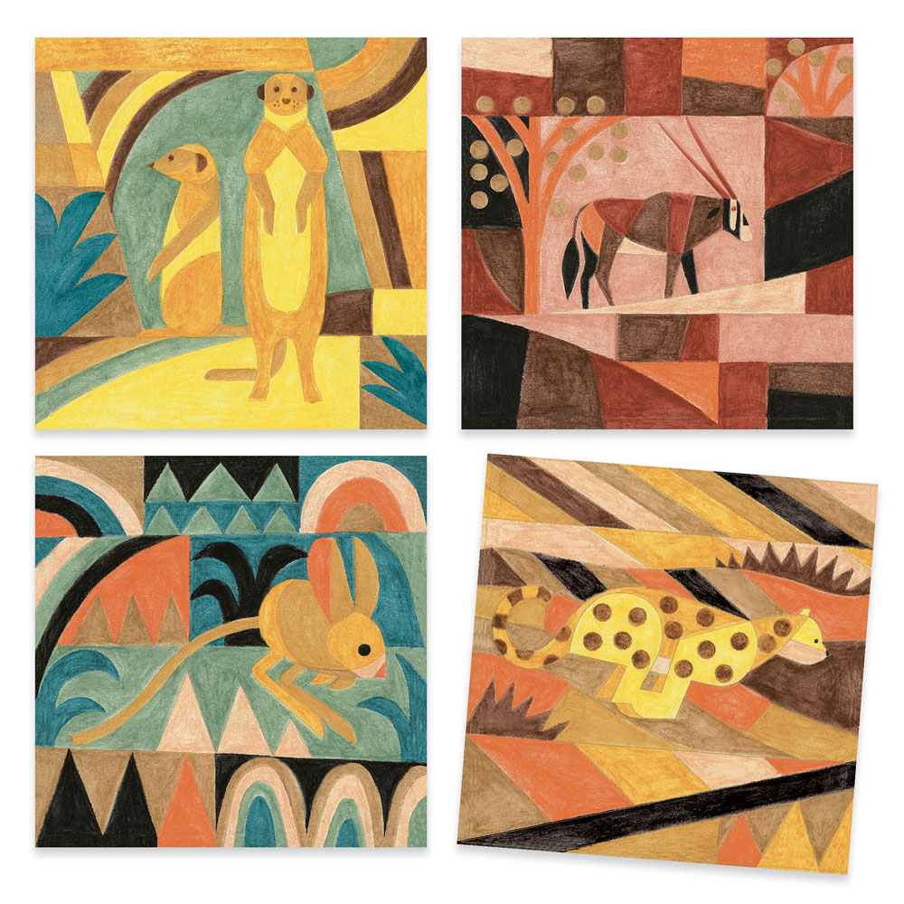 Художній комплект для малювання DJECO Пустеля (DJ09373)