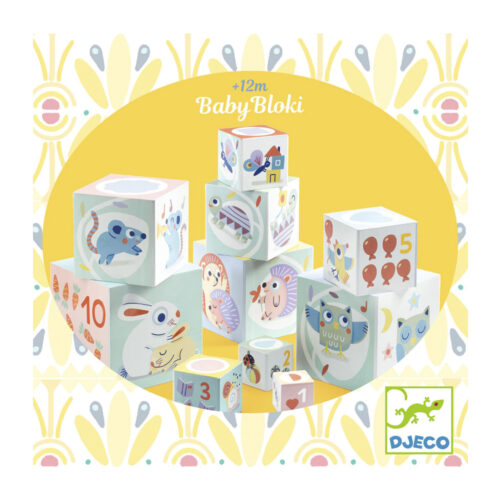 Djeco pyramid cubes “Cute animals” (DJ06103)