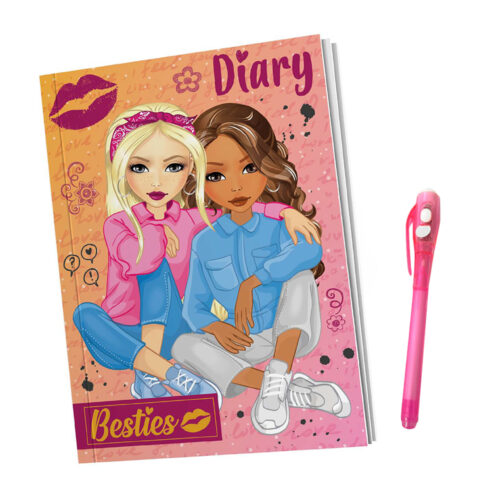 Besties A5 diary with magic pen (961007)