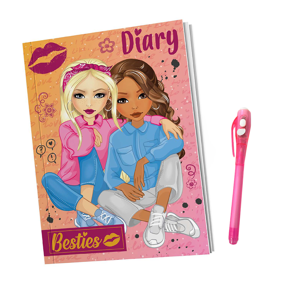 Besties A5 diary with magic pen (961007)
