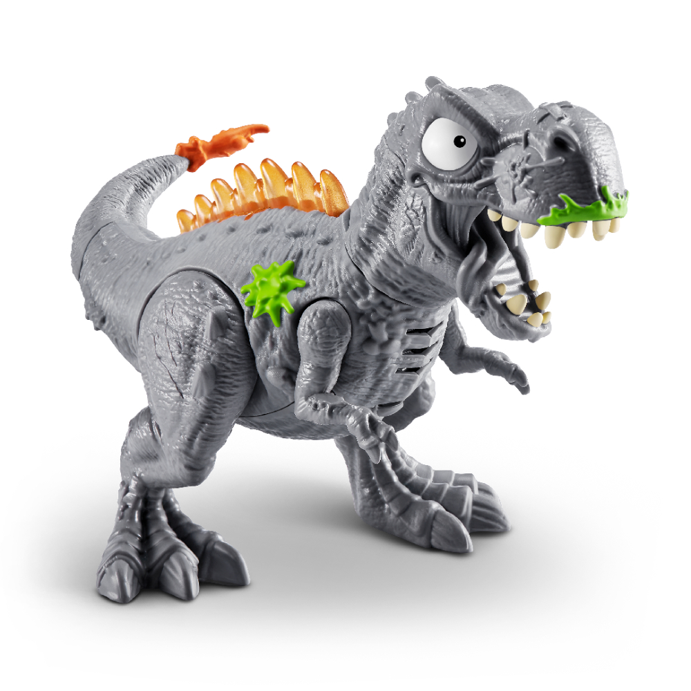 Toy in a set with accessories SMASHERS Jurassic T-Rex (74108B)