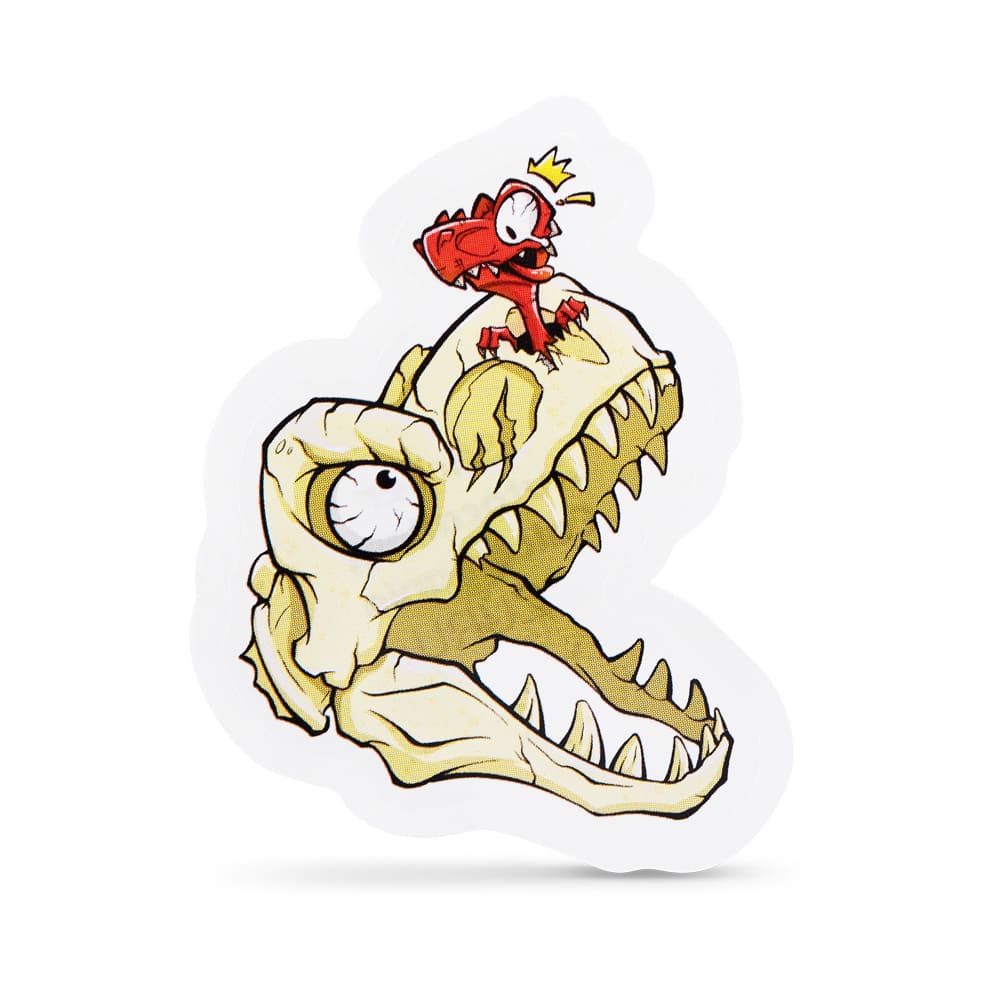 Іграшка у наборі з аксесуарами SMASHERS Dino Island ЧЕРВОНИЙ ДІНО ЧЕРЕП (74102A)