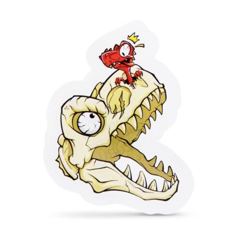 Игрушка в наборе с аксессуарами SMASHERS Dino Island ЧЕРНЫЙ ДИНО ЧЕРЕП (74102B)