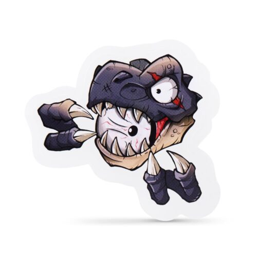 Игрушка в наборе с аксессуарами SMASHERS Dino Island ЧЕРНЫЙ ДИНО ЧЕРЕП (74102B)