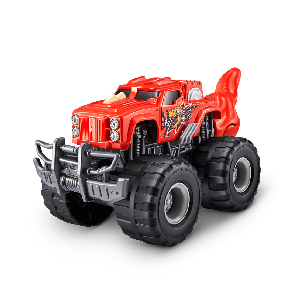 Игрушка в наборе с аксессуарами SMASHERS Monster Wheels ДИНО ТРЕК (74103A)